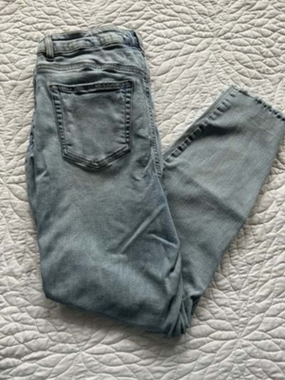 Addition Elle Premium Denim Jeans Light Wash Blue Size 14 Excellent Condition